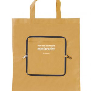 Boodschappentas – “Voor een leerkracht met kracht”